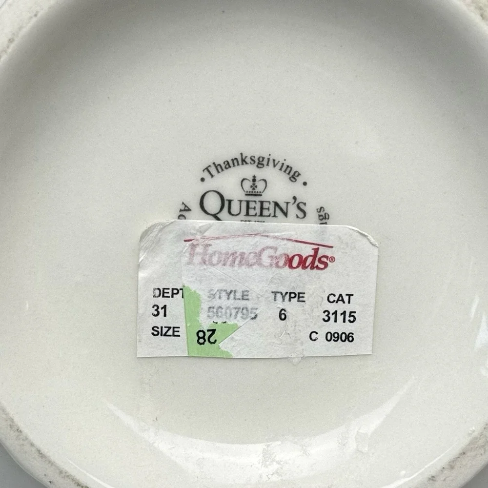 Queens Myott Thanksgiving Teapot